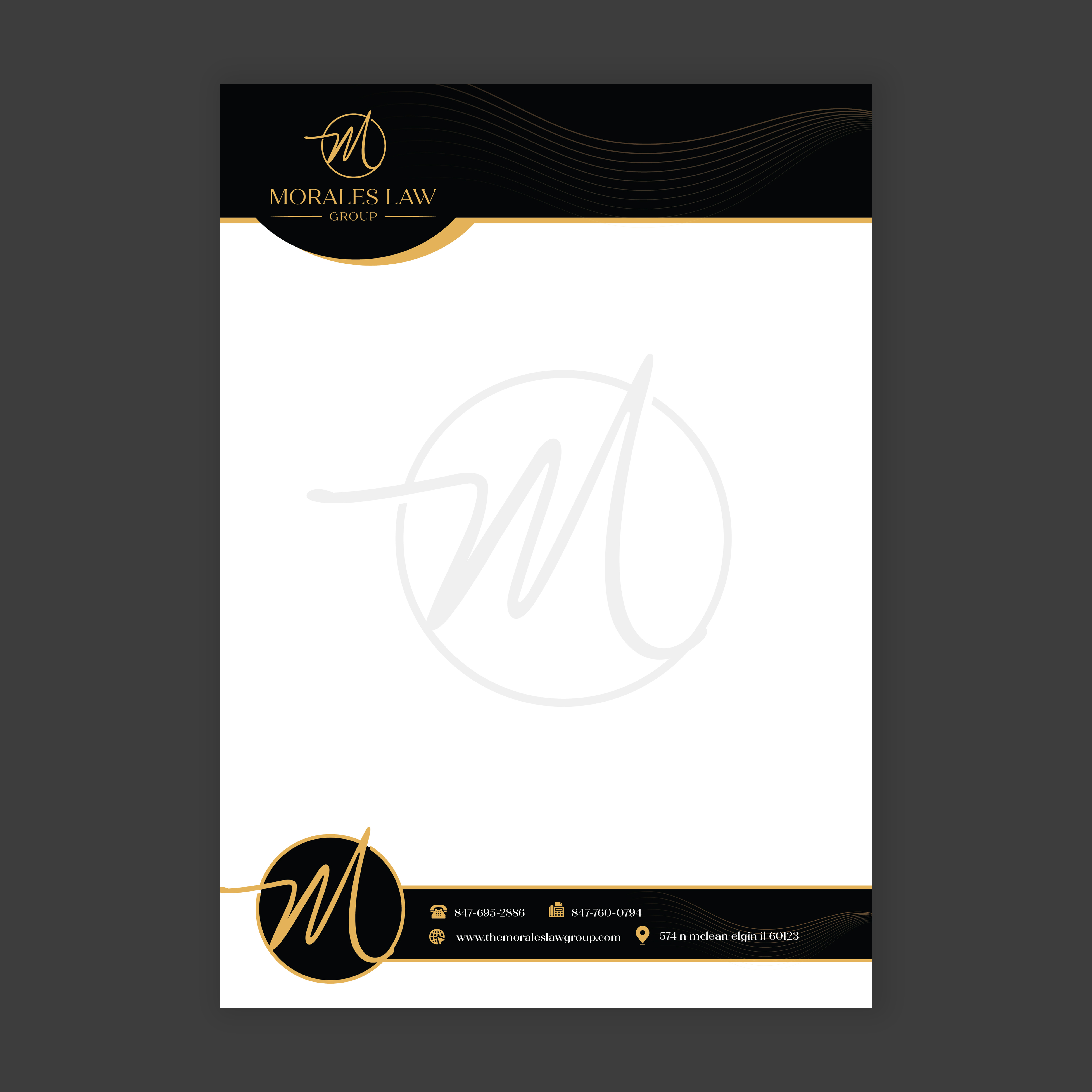 Letterhead Design by SanGraphics   for this project | Design #35065519