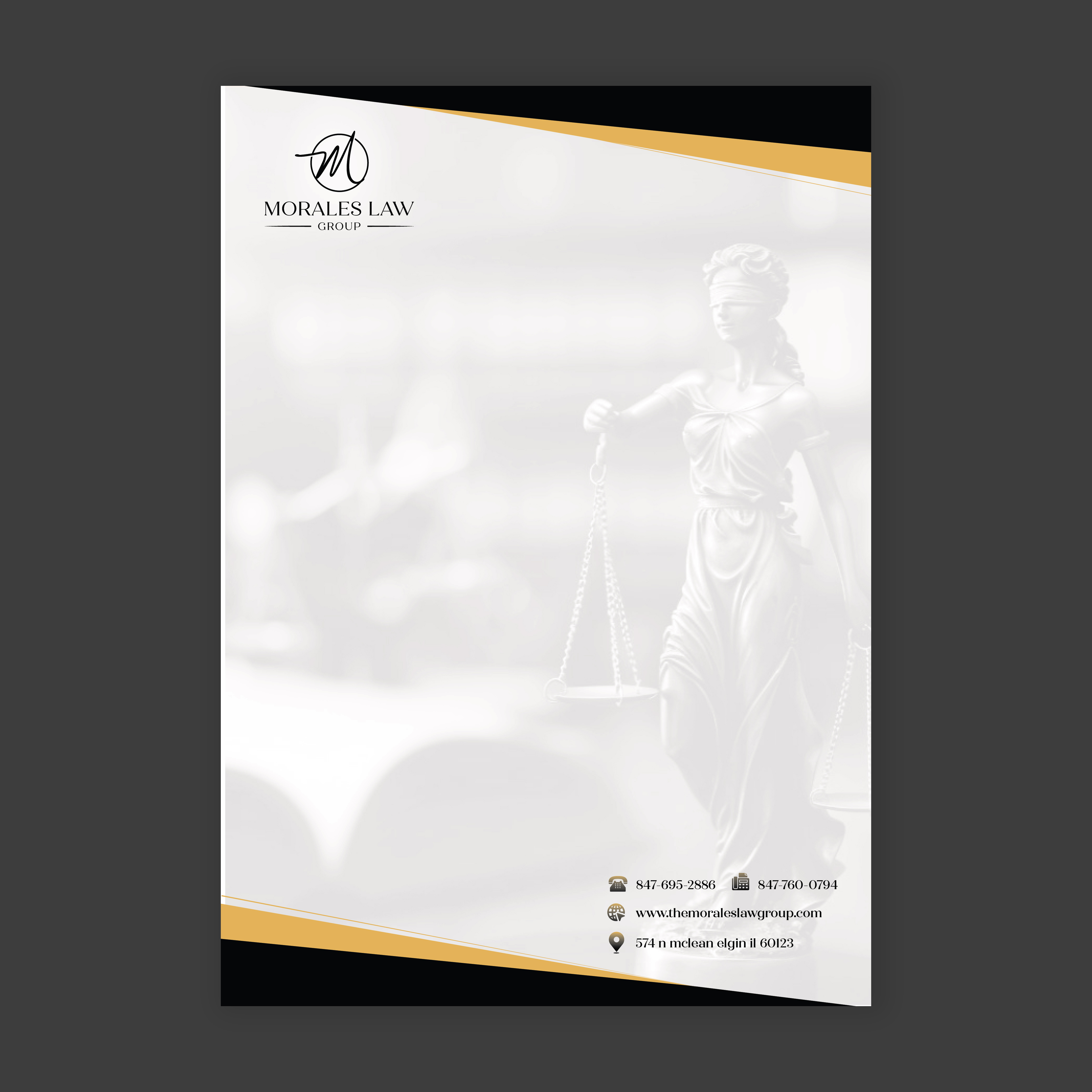 Letterhead Design by SanGraphics   for this project | Design #35065520