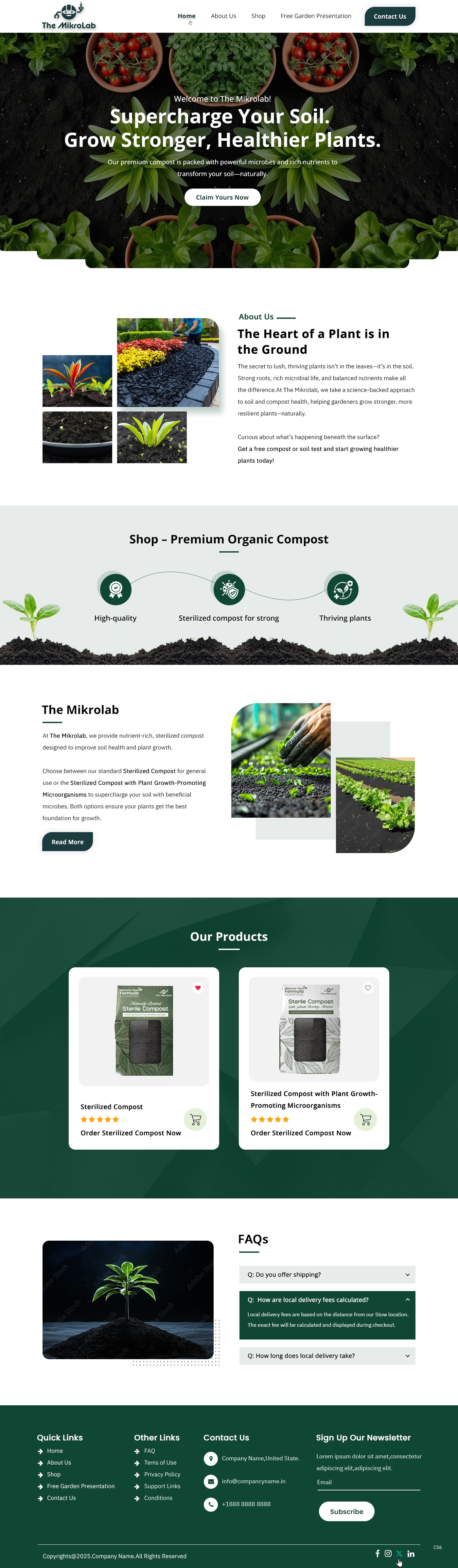 Web Design by pb for this project | Design #35071532