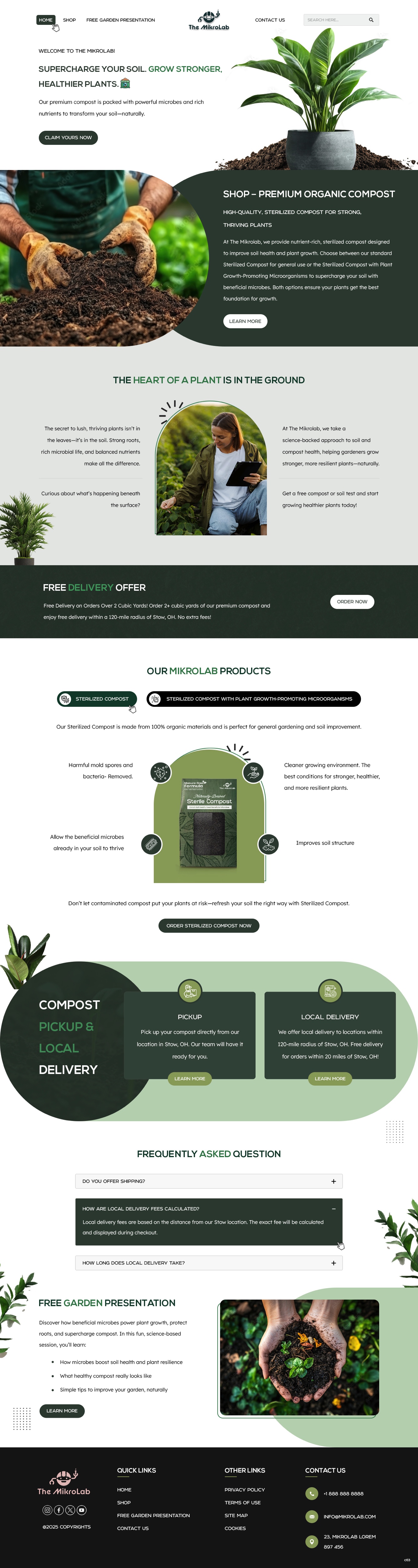 Web Design by pb for this project | Design #35071534