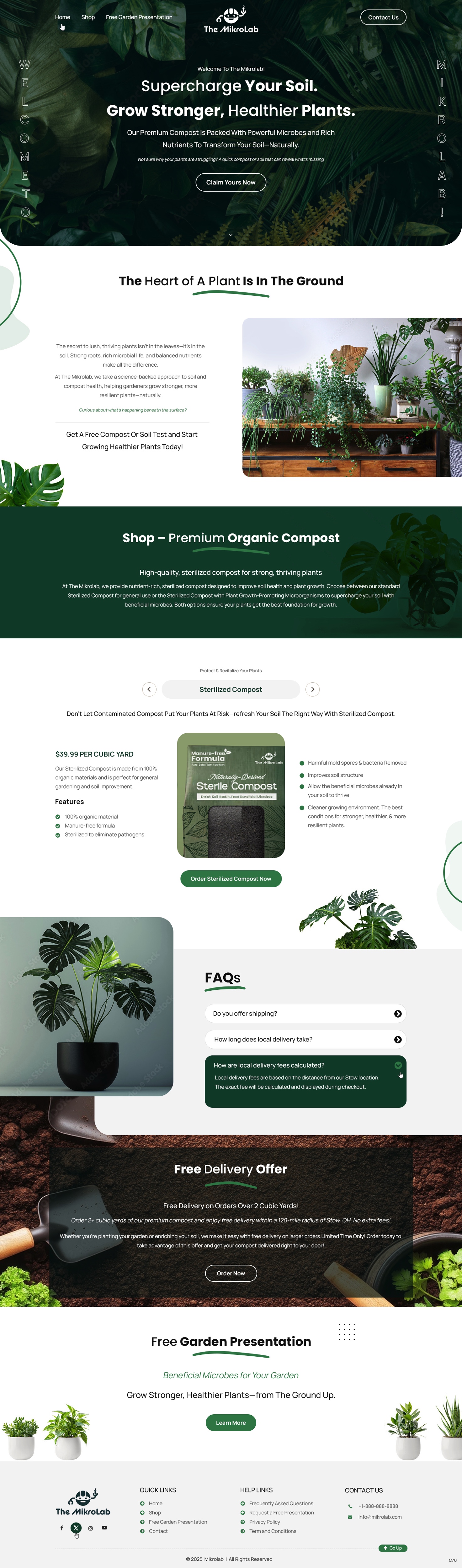 Web Design by pb for this project | Design #35071537