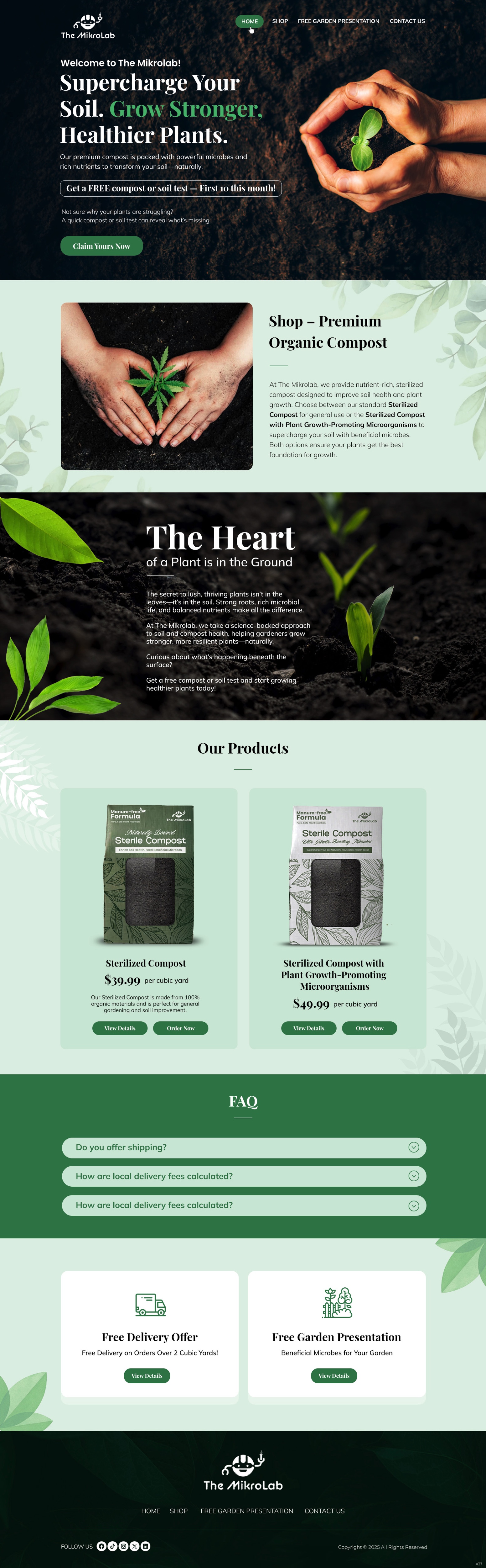 Web Design by pb for this project | Design #35071542