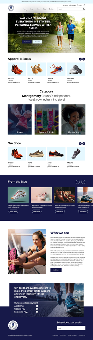 Shopify Design by pb for this project | Design: #35071477
