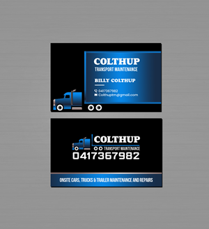 Business Card Design by Creations Box 2015 for this project | Design: #35067866