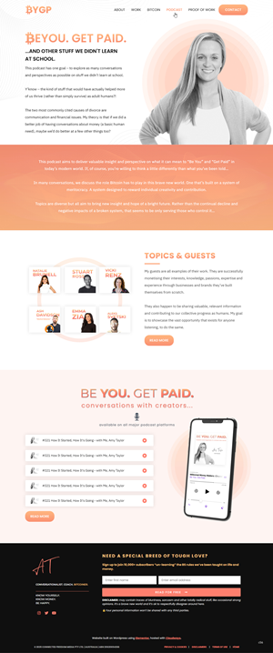 Podcast Design by pb for this project | Design: #35071547