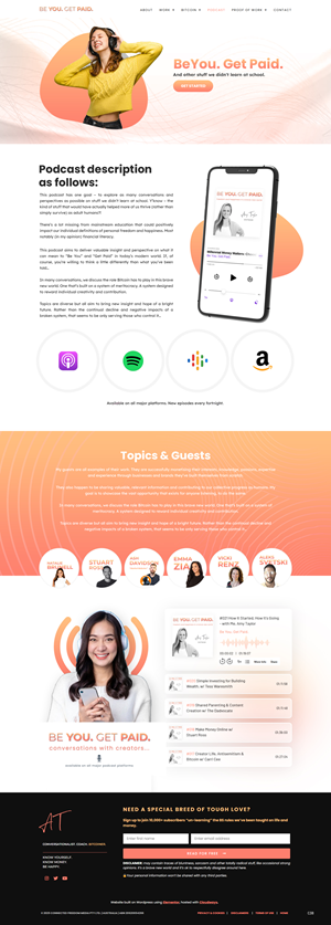 Podcast Design by pb for this project | Design: #35071548