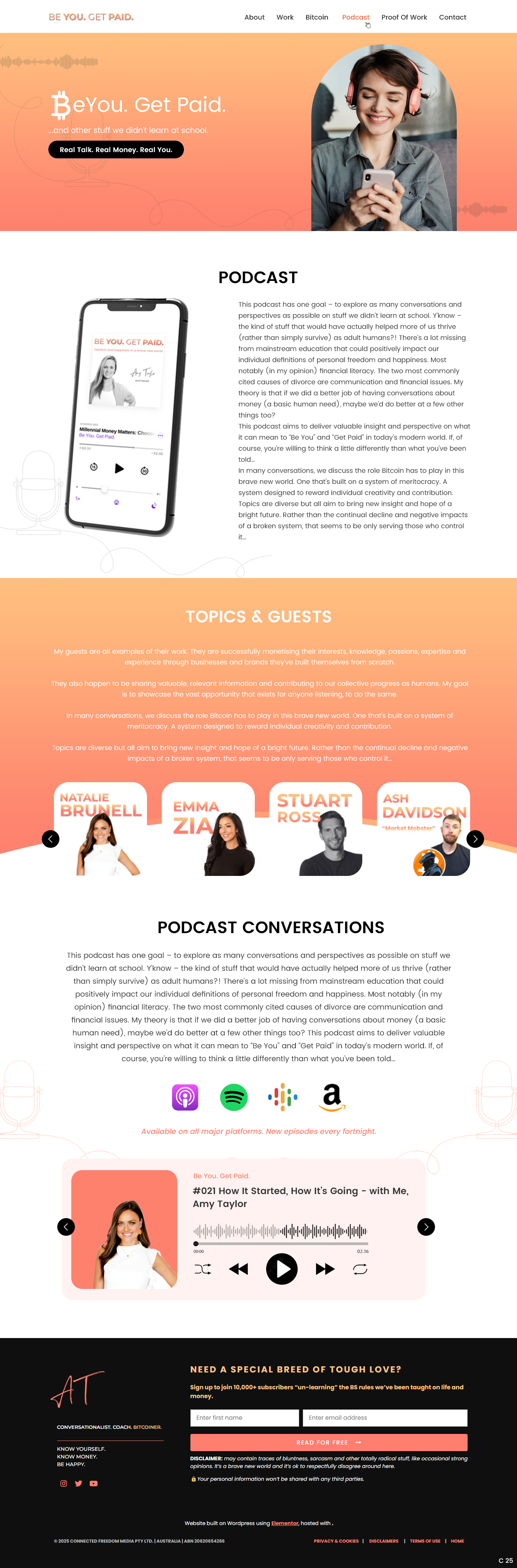 Podcast Design by pb for this project | Design #35071549