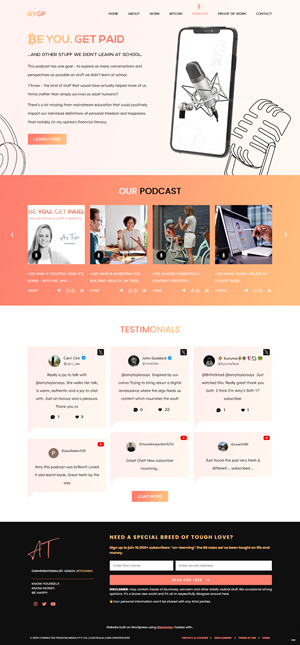 Podcast Design by pb for this project | Design: #35071552