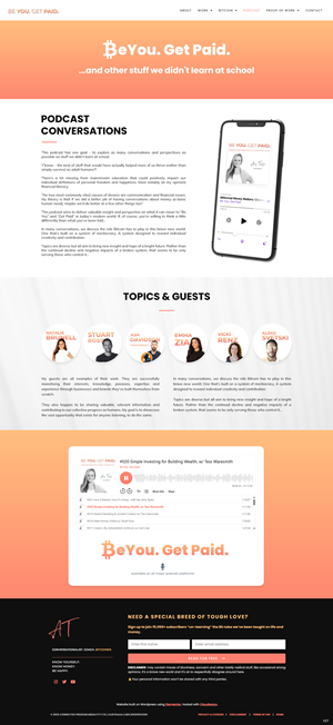 Podcast Design by pb for this project | Design: #35071553