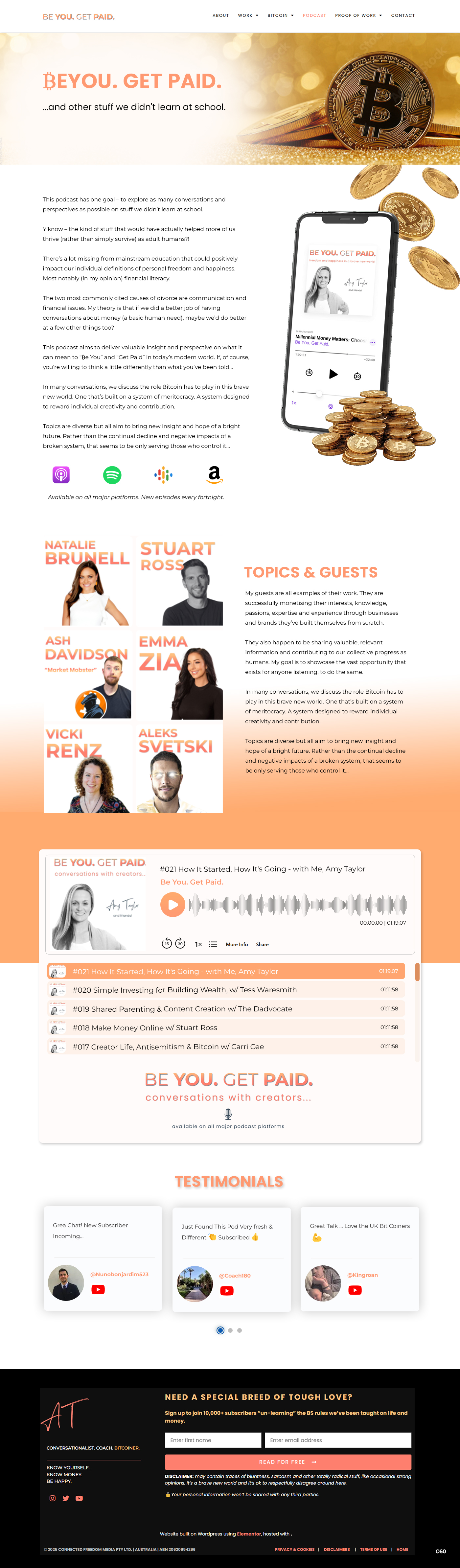 Podcast Design by pb for this project | Design #35071554