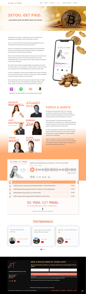 Podcast Design by pb for this project | Design: #35071554