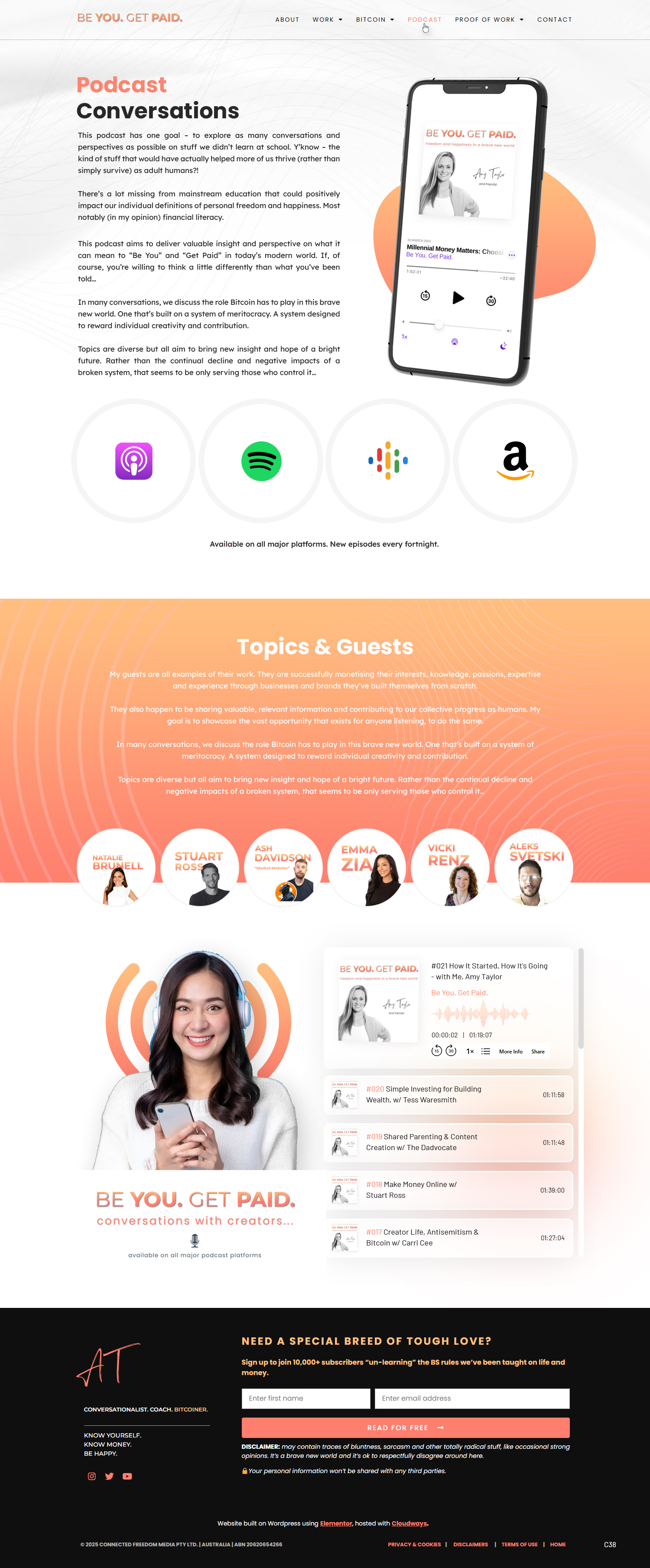 Podcast Design by pb for this project | Design #35078203