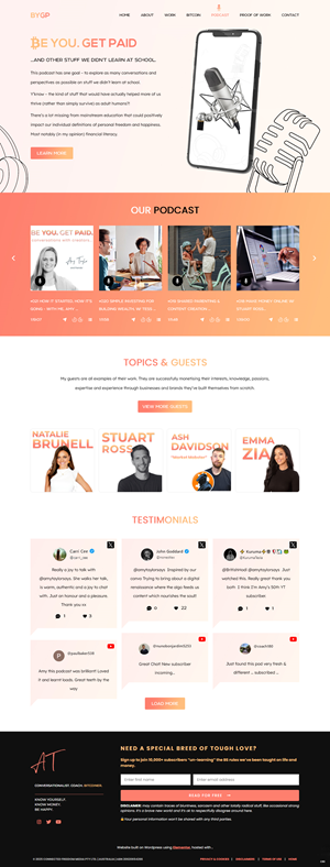 Podcast Design by pb for this project | Design: #35078205