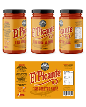 Label Design by Sergio Coelho for Summit Food Company | Design: #35079379
