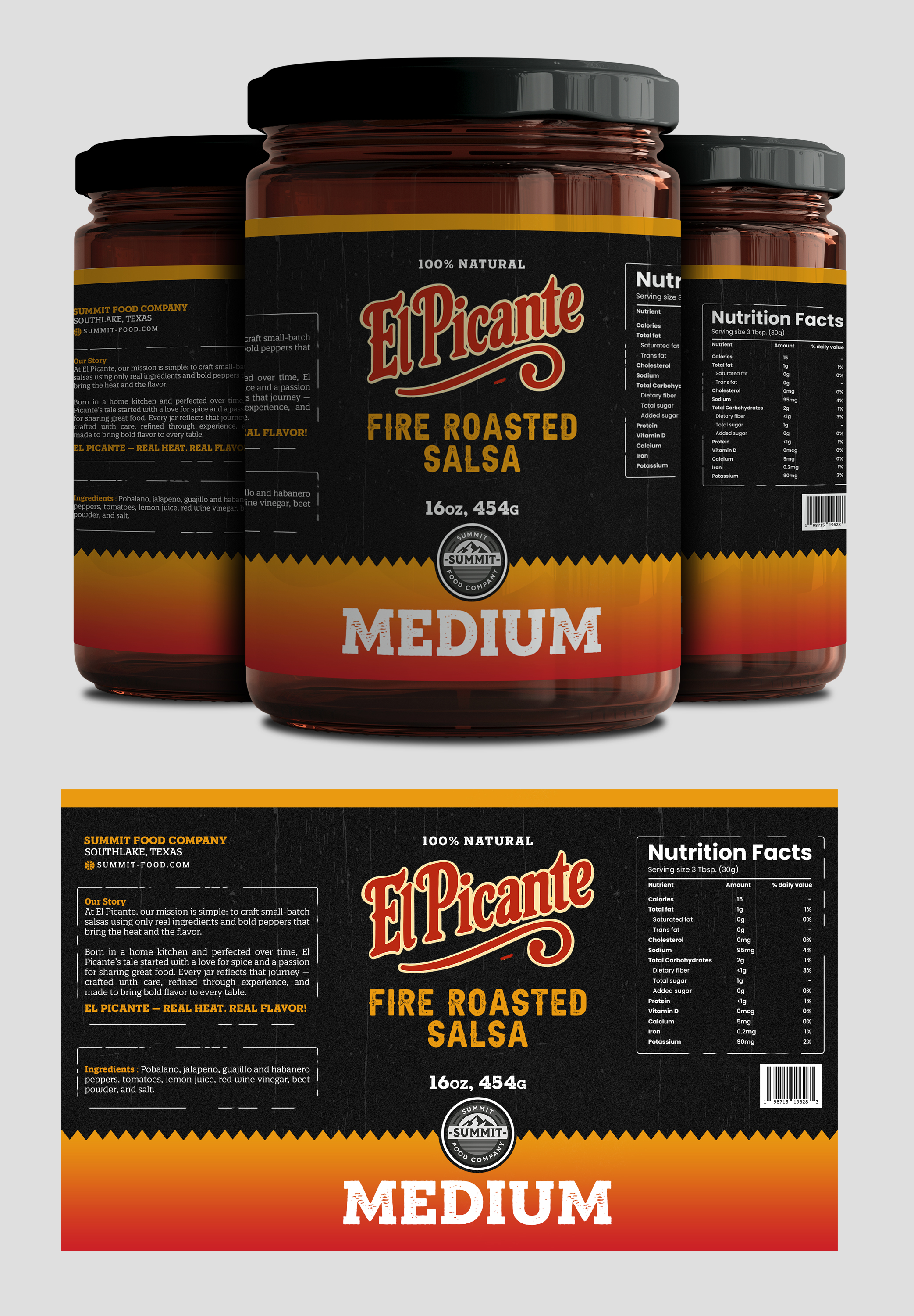 Label Design by Graphic Storm for Summit Food Company | Design #35072606
