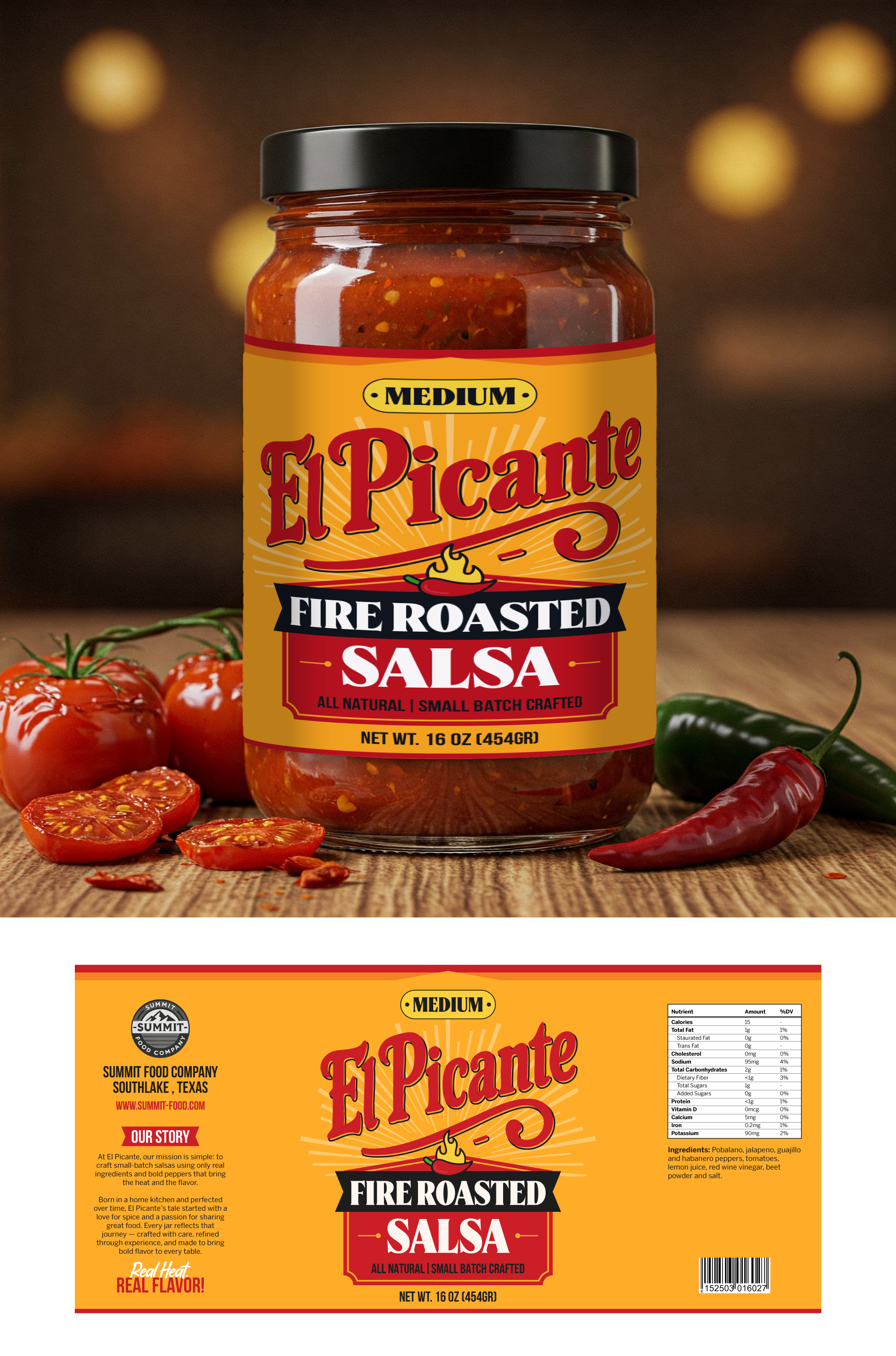 Label Design by Talha Baslik for Summit Food Company | Design #35072842