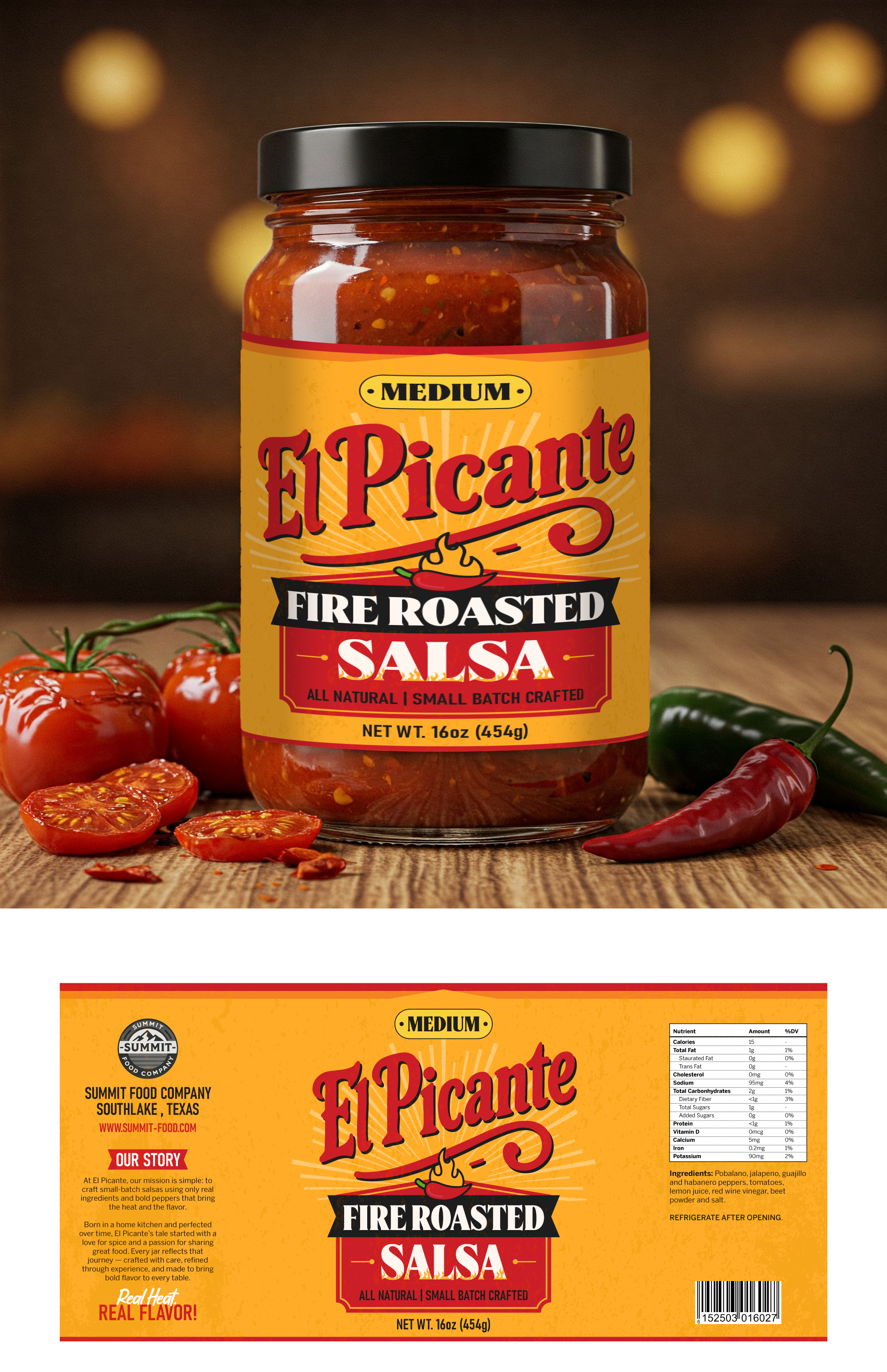 Label Design by Talha Baslik for Summit Food Company | Design #35080393