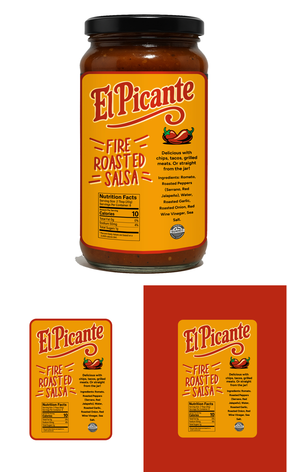 Label Design by GLDesigns for Summit Food Company | Design #35070371