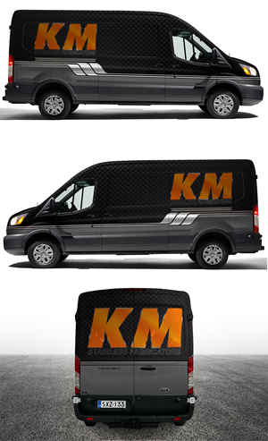 Graphic Design by AZ_Studio for KM Sheet Metal Inc. | Design #35092040