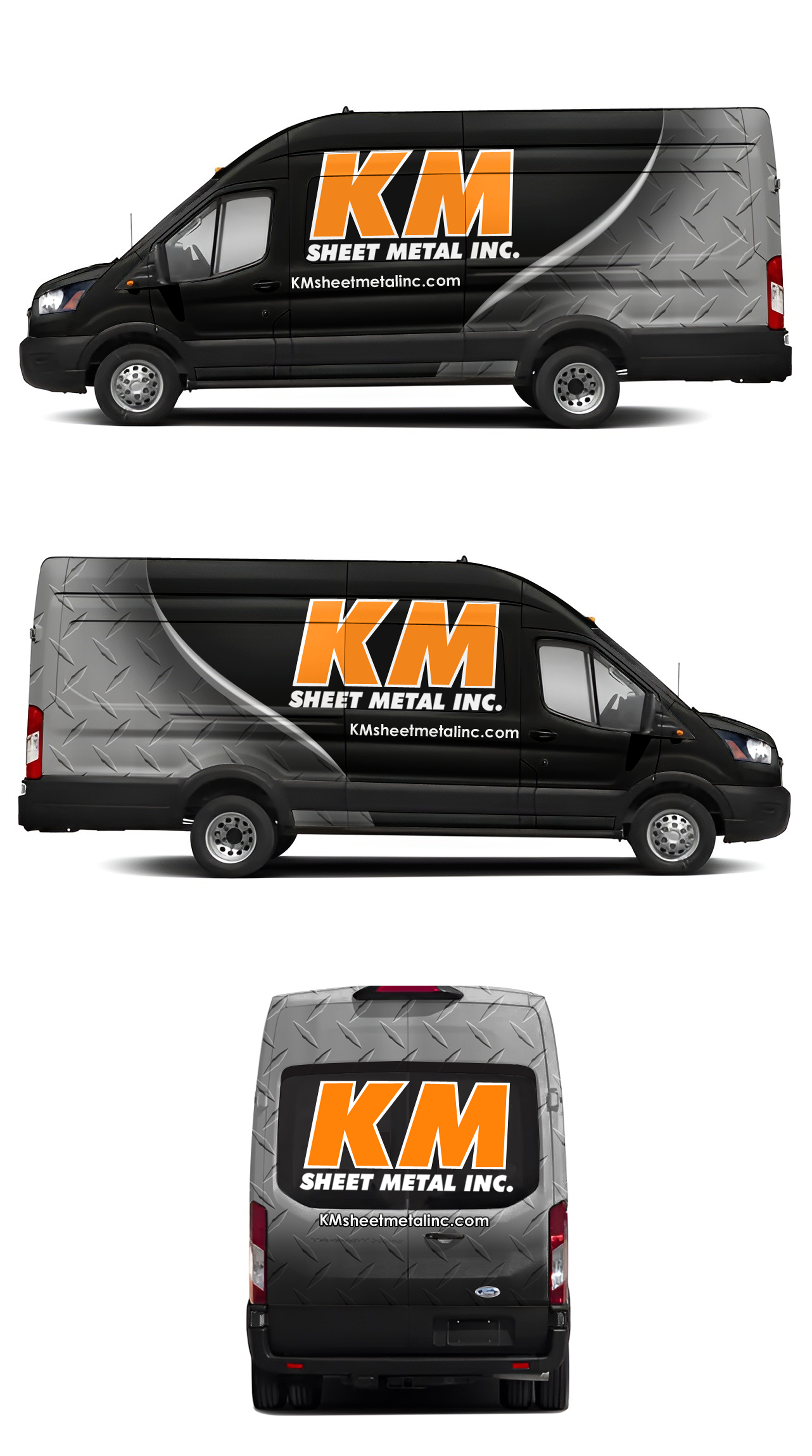 Graphic Design by Yayan gesuter for KM Sheet Metal Inc. | Design #35089422