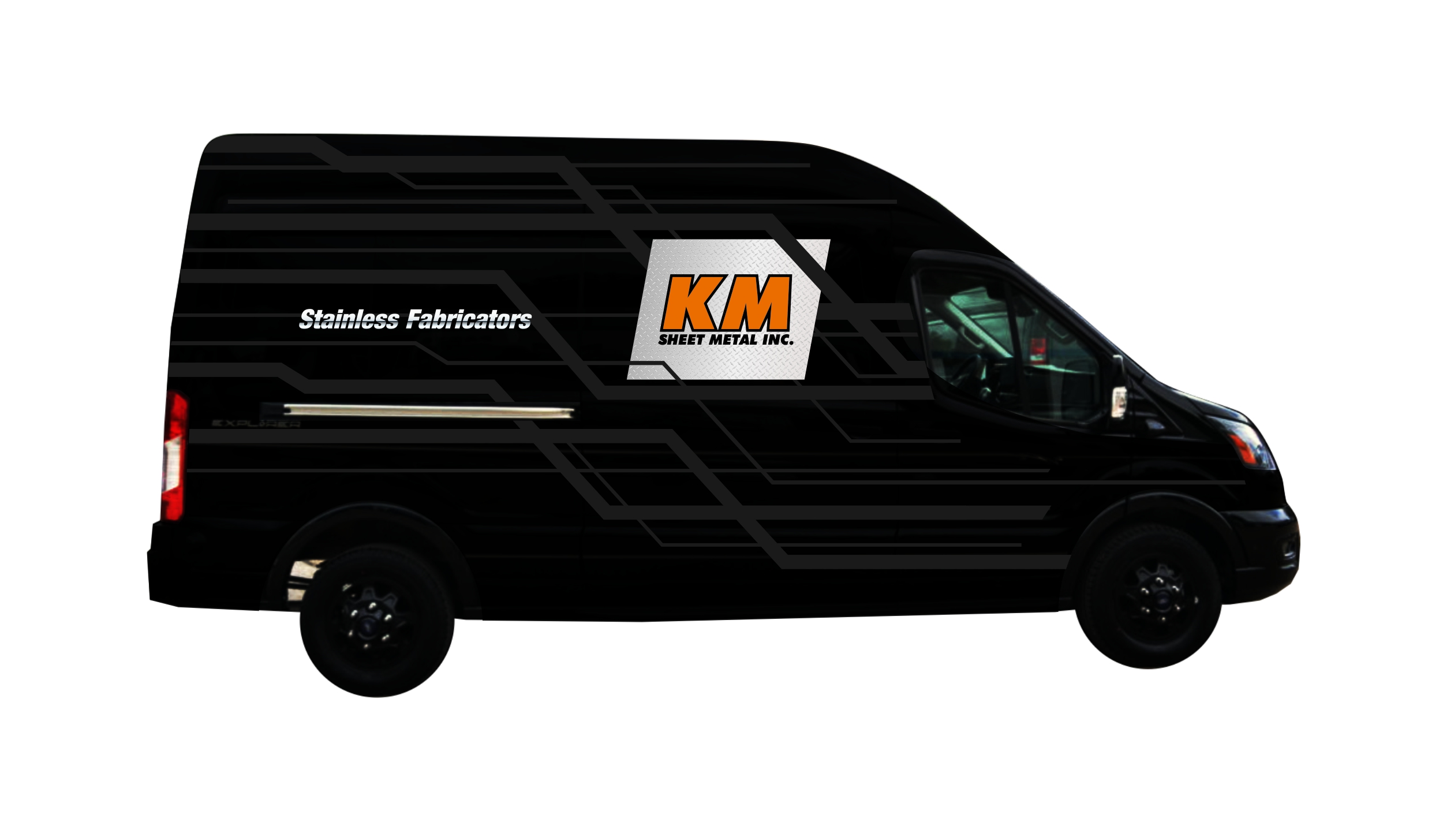 Diseño Gráfico por A10 para KM Sheet Metal Inc. | Diseño #35090446