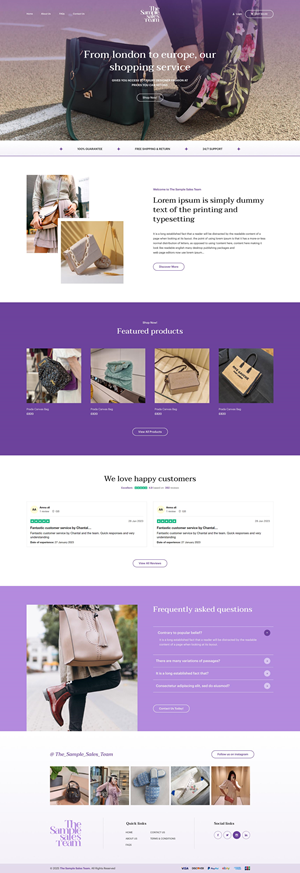 Web Design by Ved Web Services for this project | Design #35085955