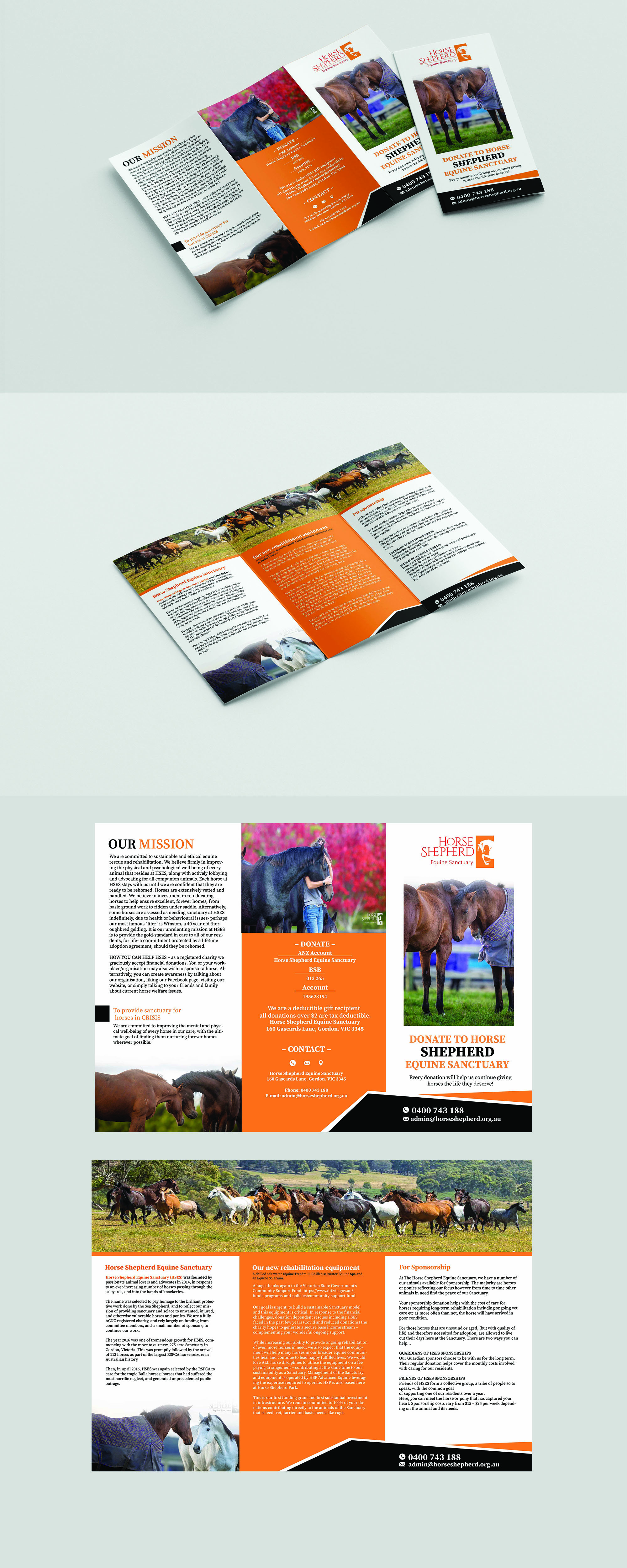 Flyer Design by Design Motion for Horse Shepherd Park | Design #35084281