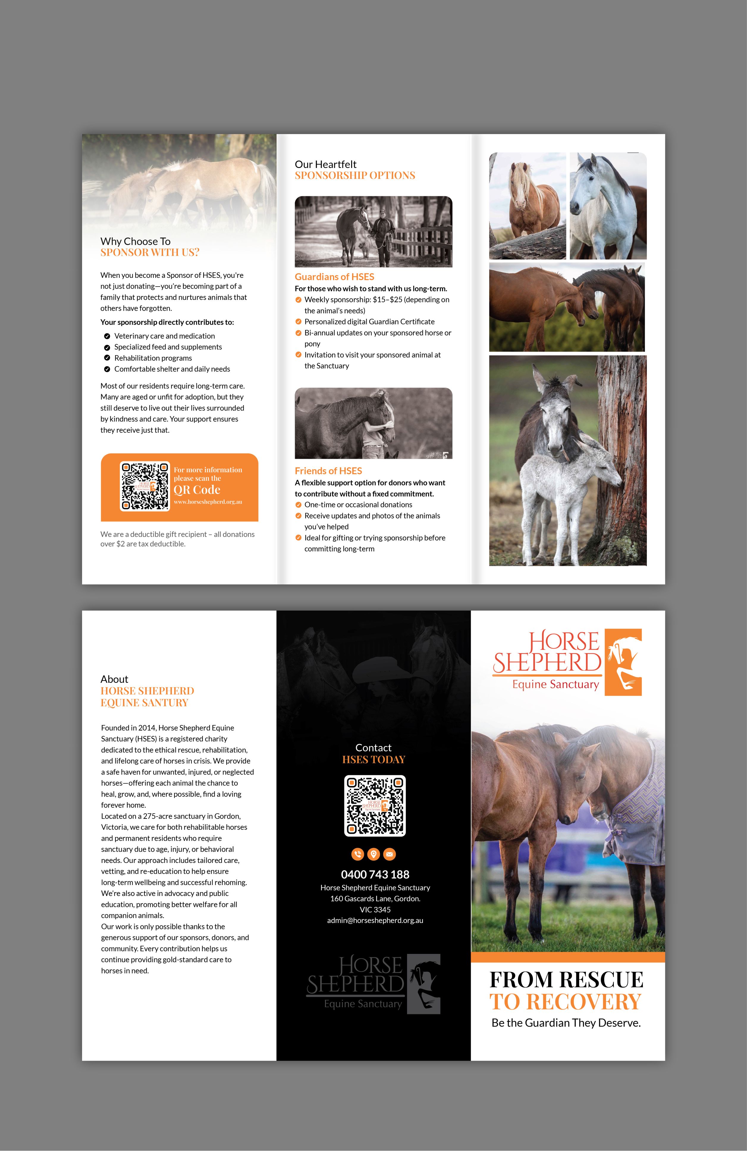 Flyer Design by Nel. for Horse Shepherd Park | Design #35101440