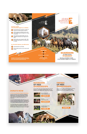 Design de Flyer par debdesign pour Horse Shepherd Park | Design : #35085469