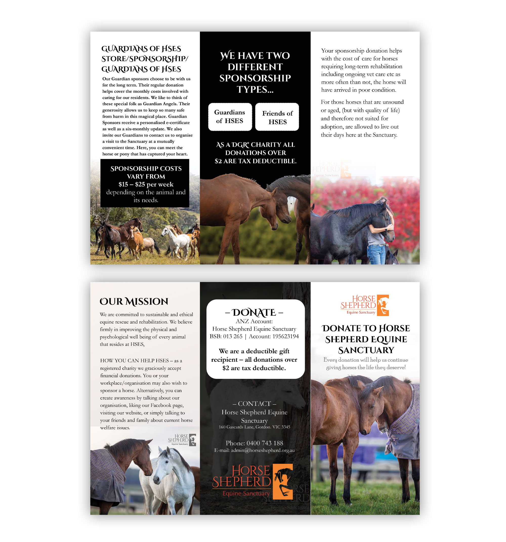 Flyer Design by pipra for Horse Shepherd Park | Design #35114460