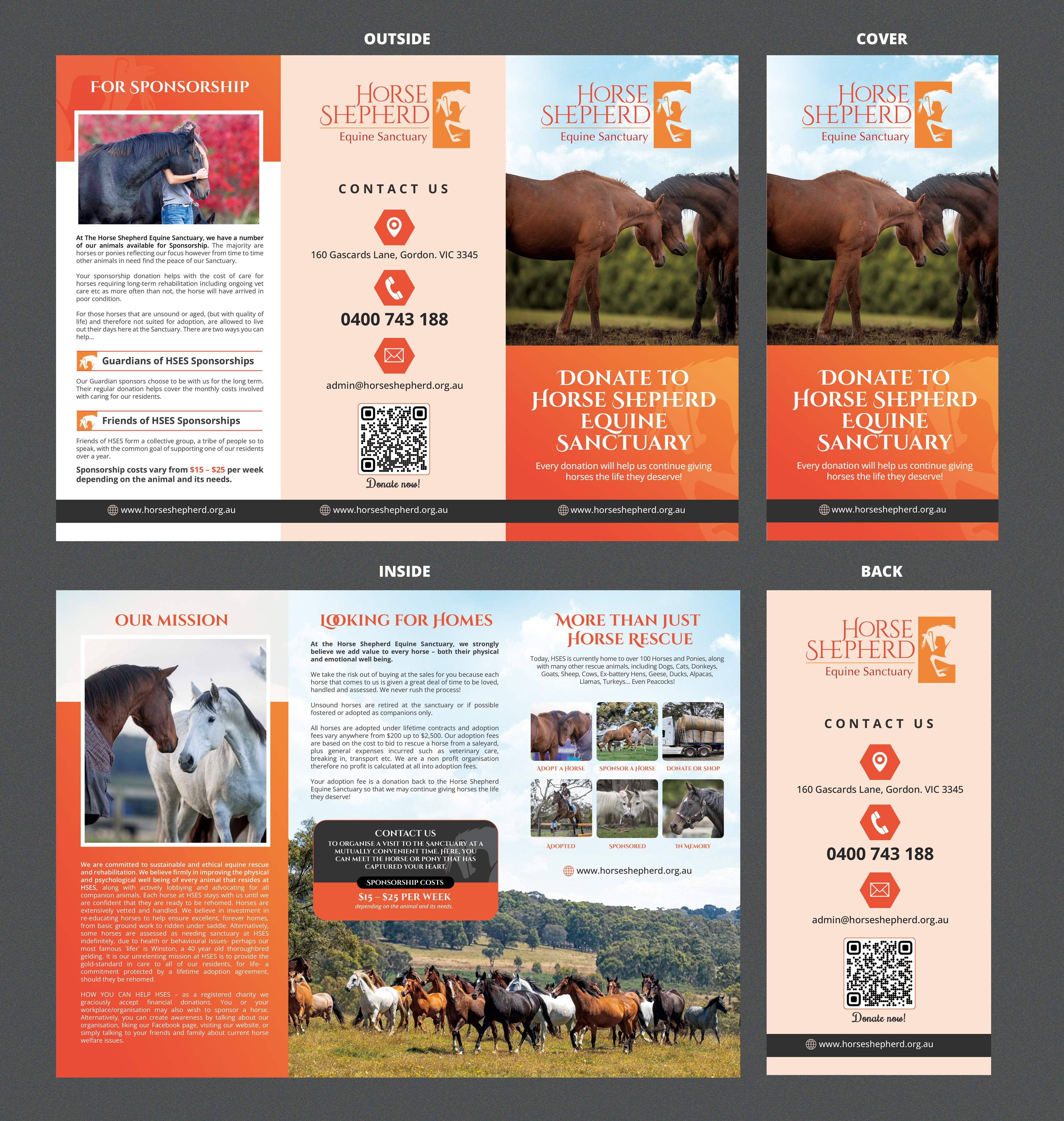 Flyer Design by Stan$oul for Horse Shepherd Park | Design #35076530