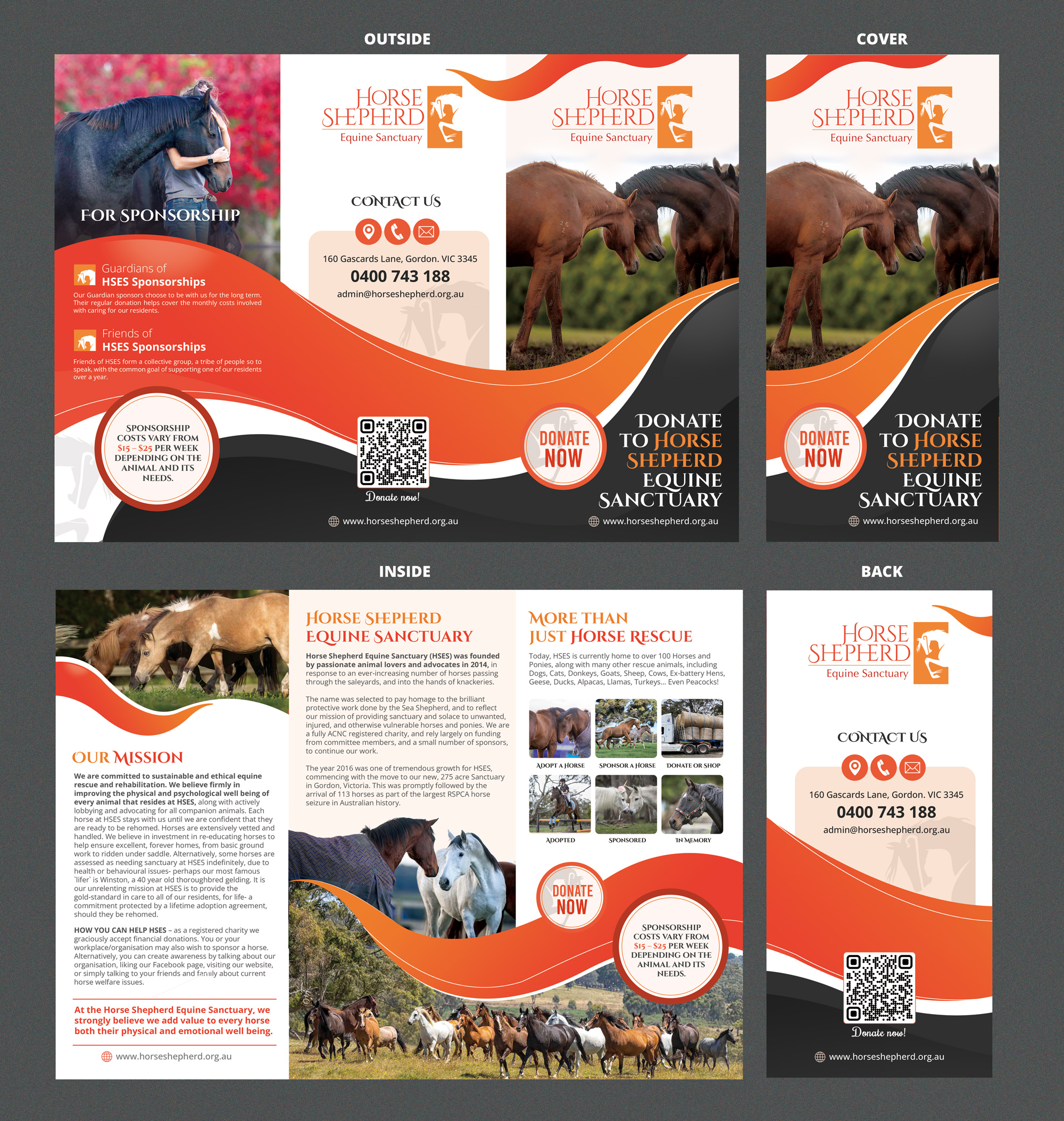 Flyer Design by Stan$oul for Horse Shepherd Park | Design #35083163