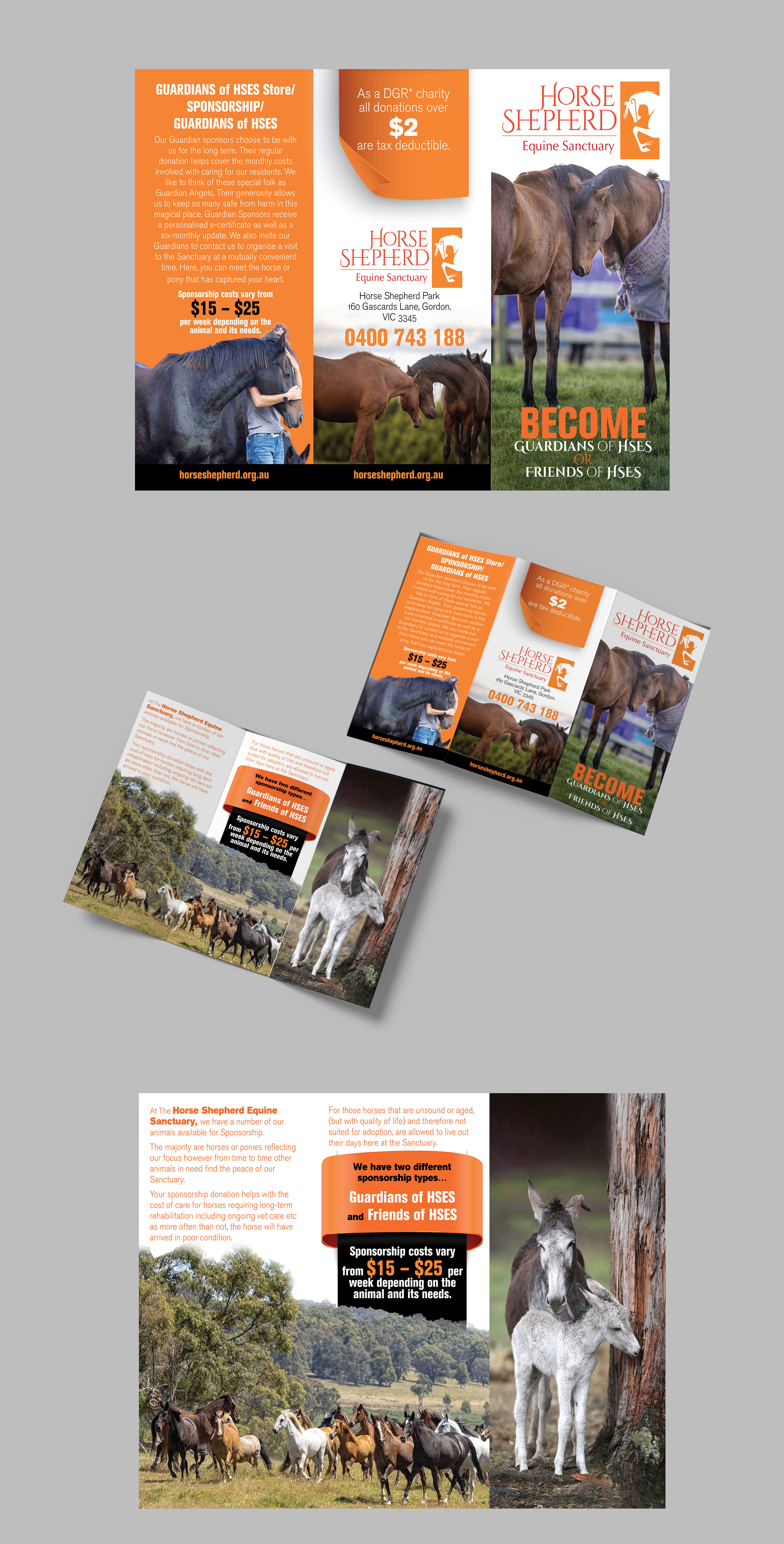 Flyer Design by Impressive Designs for Horse Shepherd Park | Design #35076843
