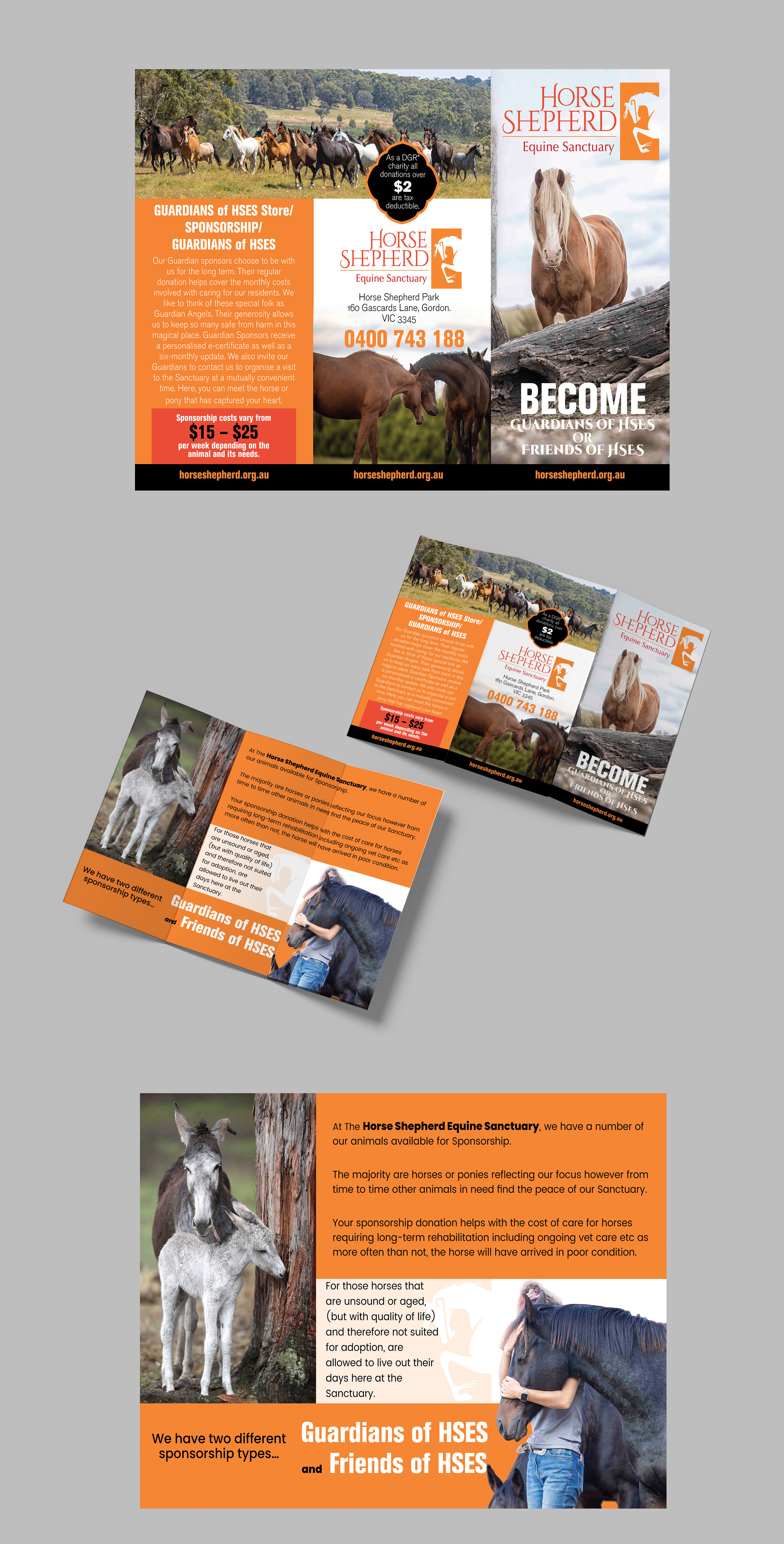 Flyer Design by Impressive Designs for Horse Shepherd Park | Design #35084517