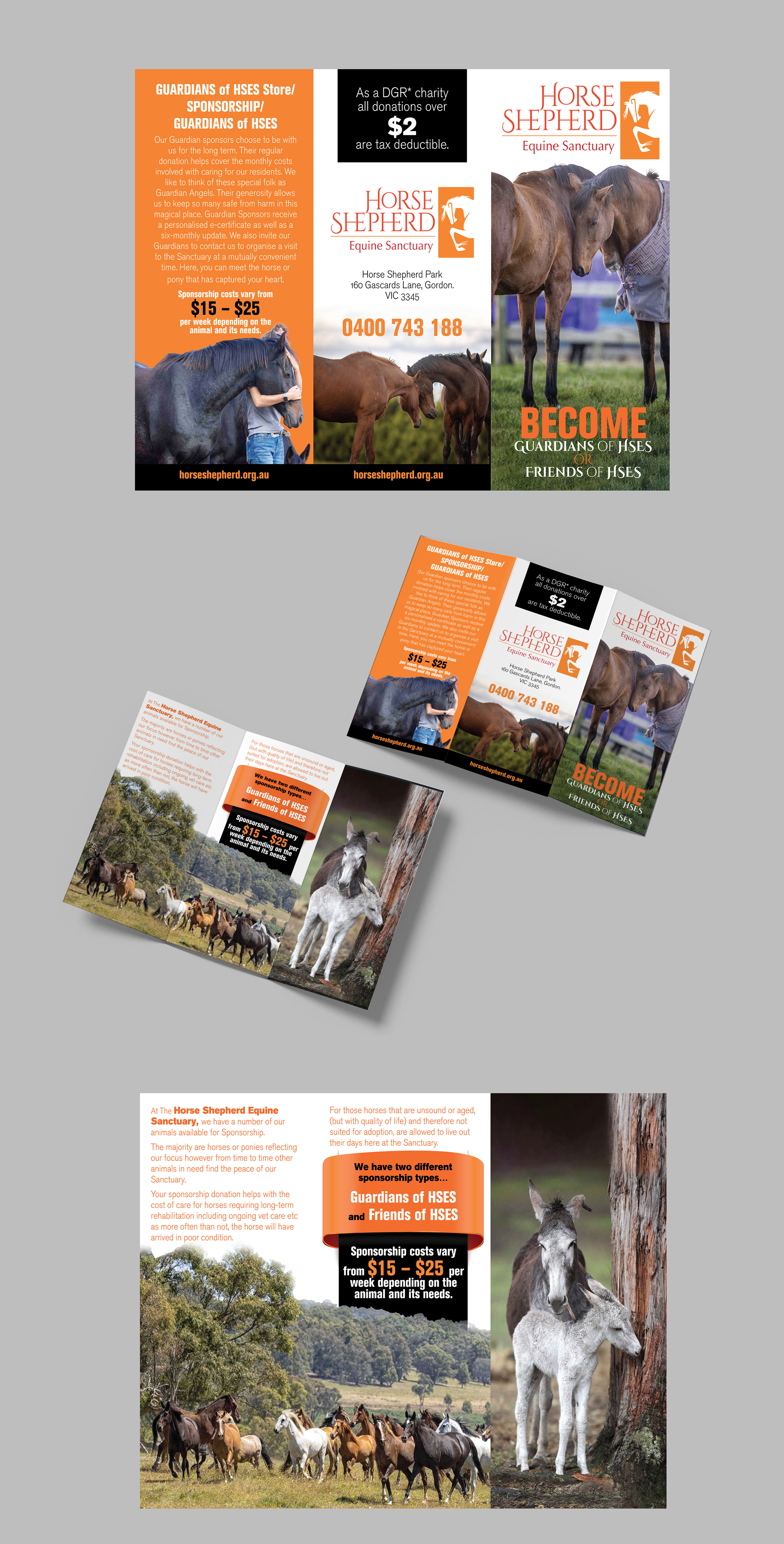 Flyer Design by Impressive Designs for Horse Shepherd Park | Design #35120010