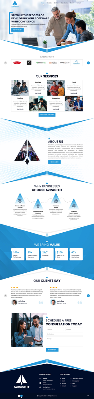 Web Design by pb for this project | Design: #35078524