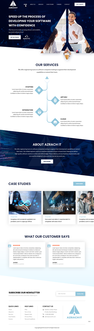 Web Design by pb for this project | Design: #35078531