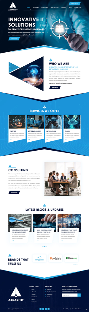 Web Design by pb for this project | Design: #35078532