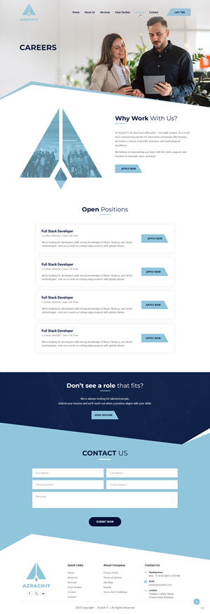 Web Design by pb for this project | Design: #35089847