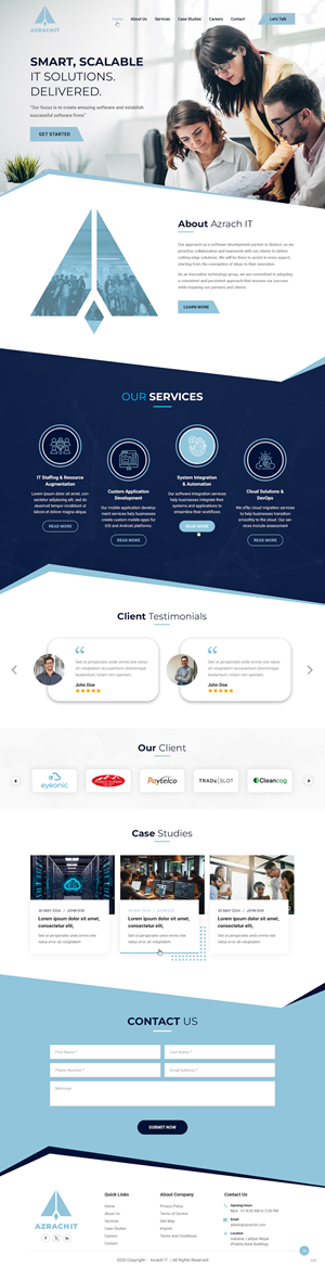 Web Design by pb for this project | Design: #35089849