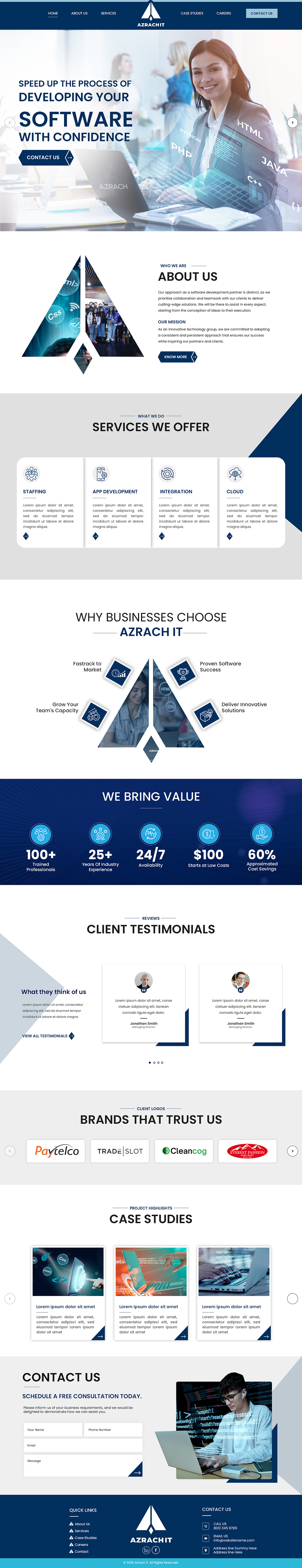 Web Design by Creations Box 2015 for this project | Design #35075770