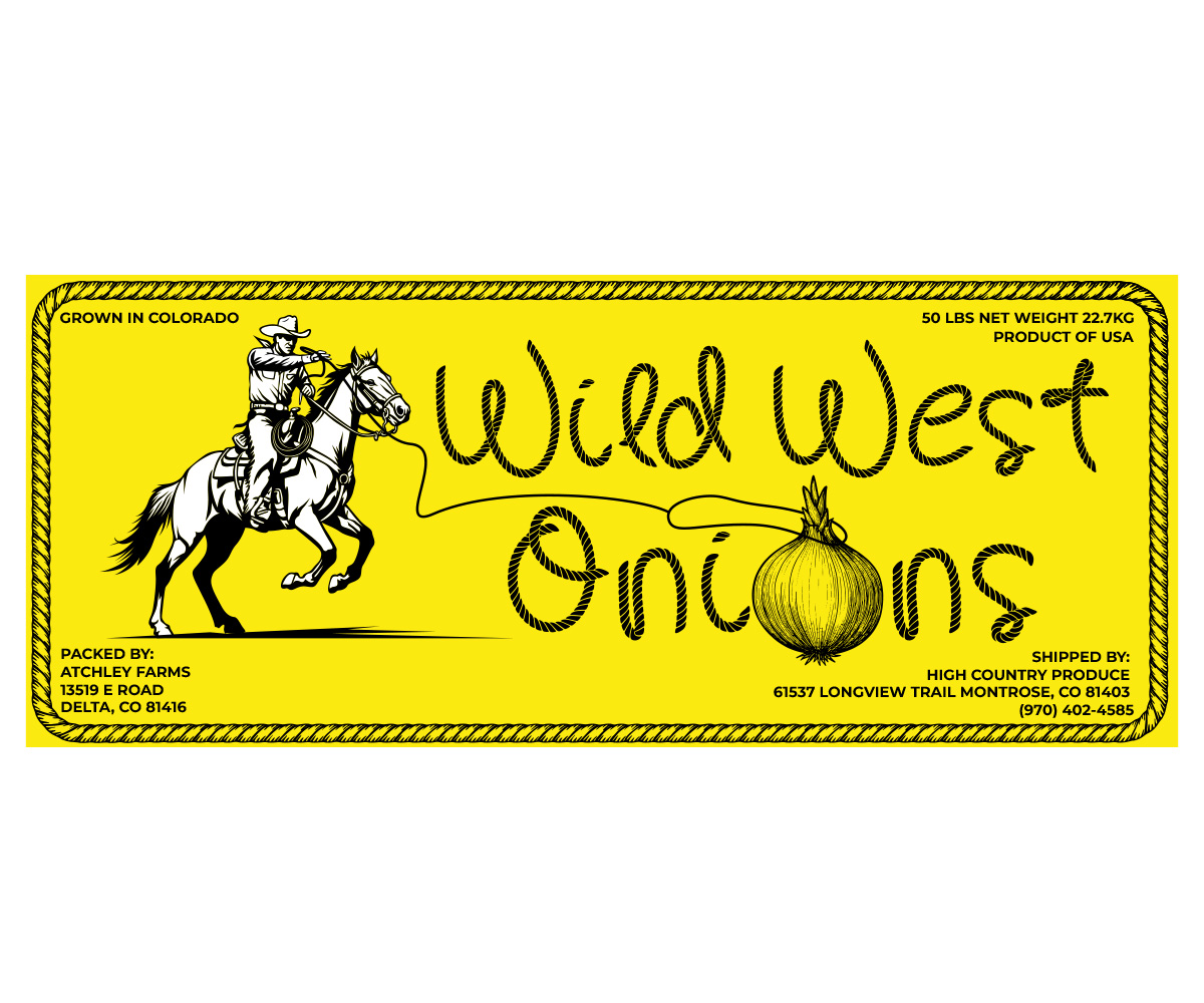 Diseño Gráfico por StudioD™ para High Country Produce LLC | Diseño #35094572