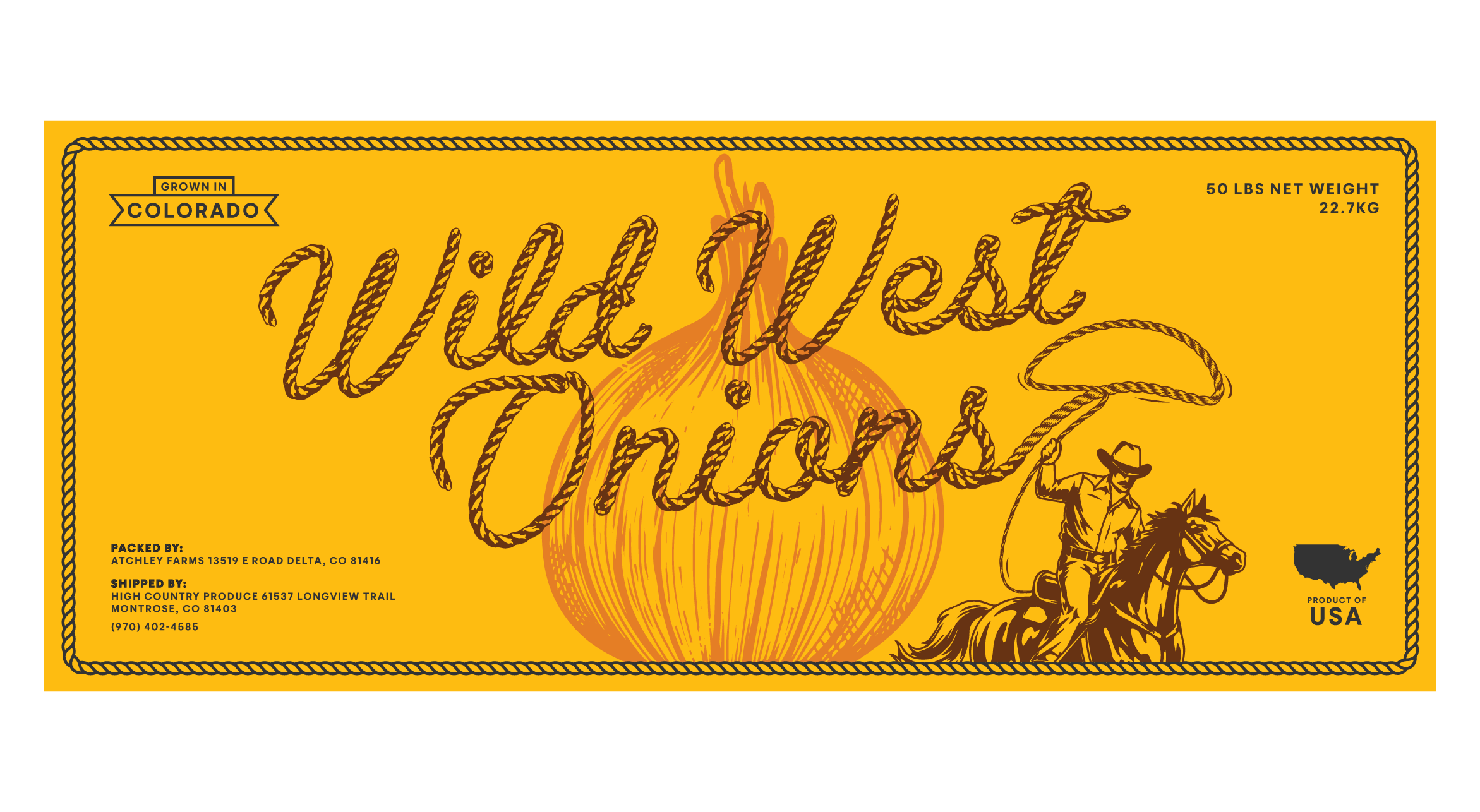 Diseño Gráfico por sl.design para High Country Produce LLC | Diseño #35088285
