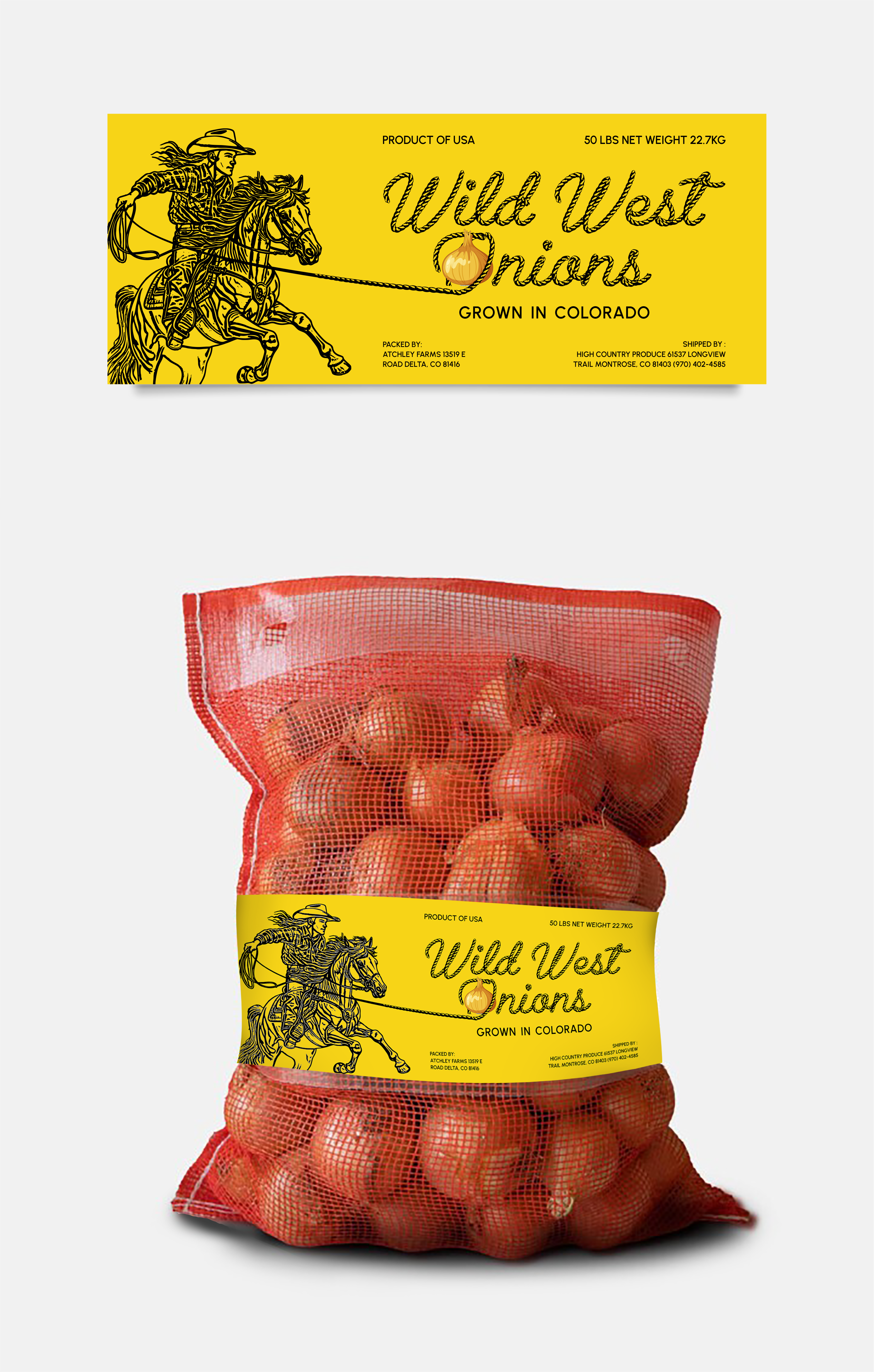 Diseño Gráfico por yusmoker para High Country Produce LLC | Diseño #35088037