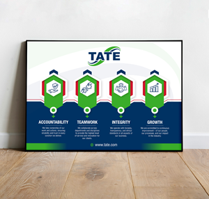 Diseño Gráfico por Dzhafir para Tate Engineering | Diseño: #35078062