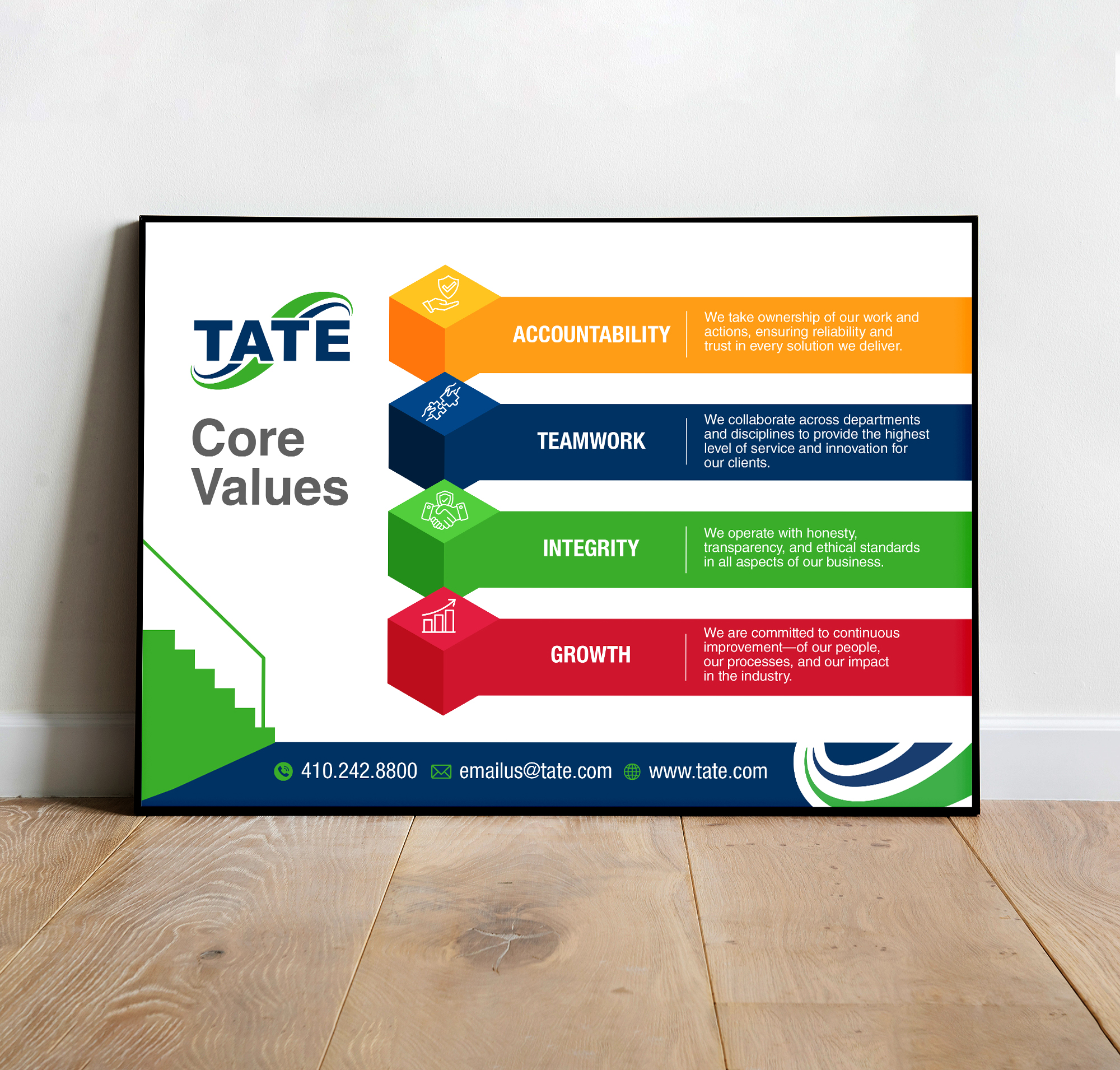 Diseño Gráfico por Dzhafir para Tate Engineering | Diseño #35078064