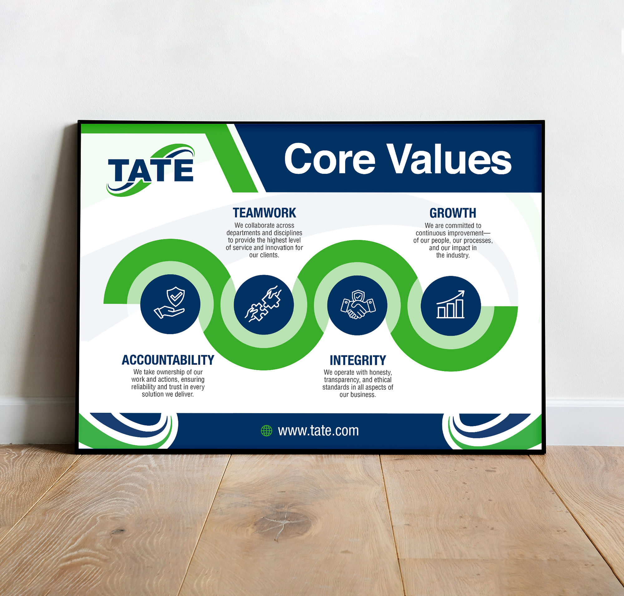 Diseño Gráfico por Dzhafir para Tate Engineering | Diseño #35078065