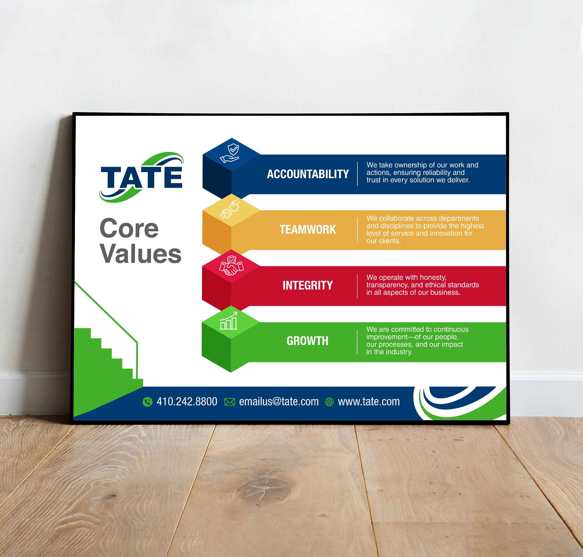 Diseño Gráfico por Dzhafir para Tate Engineering | Diseño: #35309840