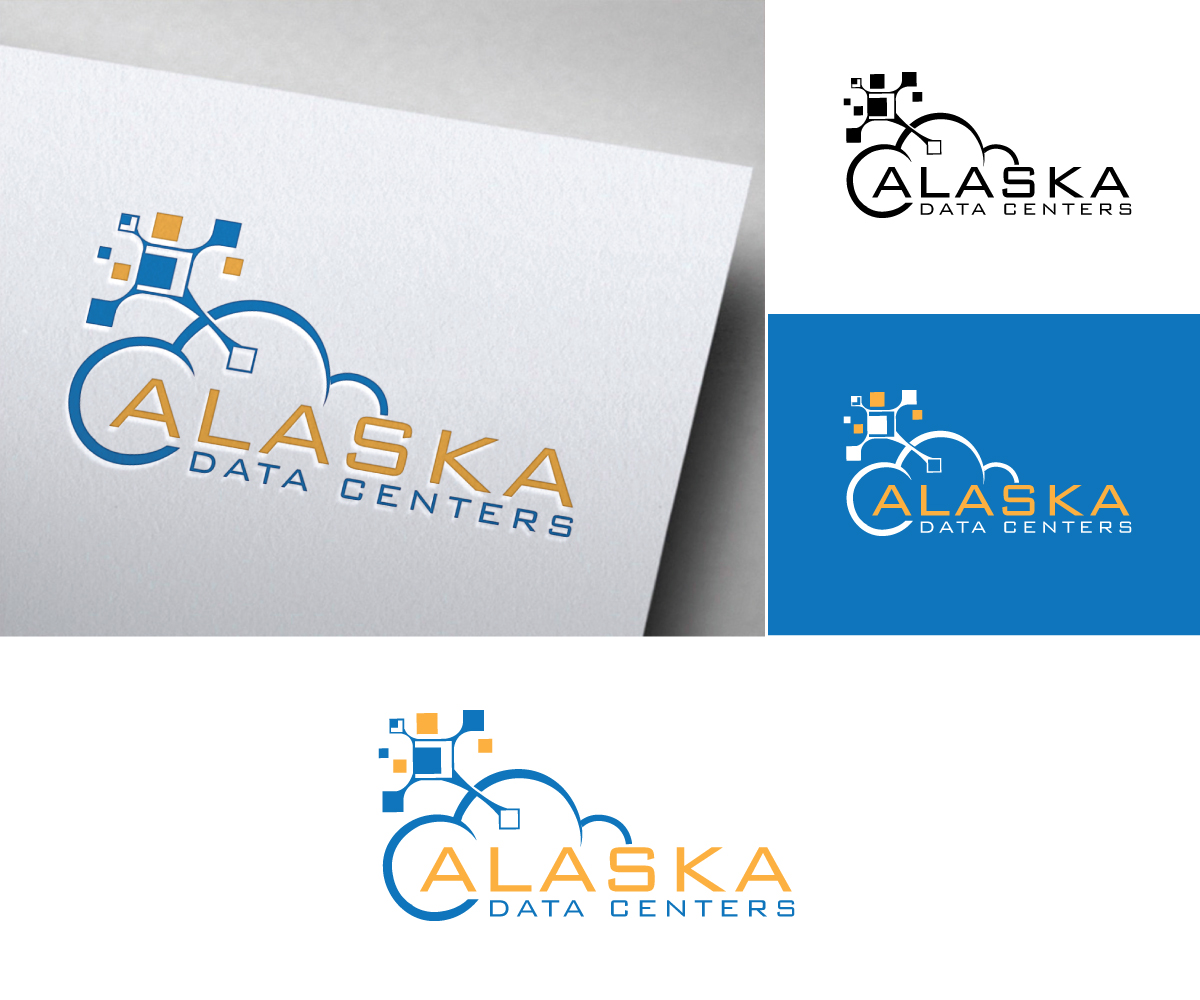 Logo Design by Om Namah Shivay for Alaska Data Centers | Design #35078743