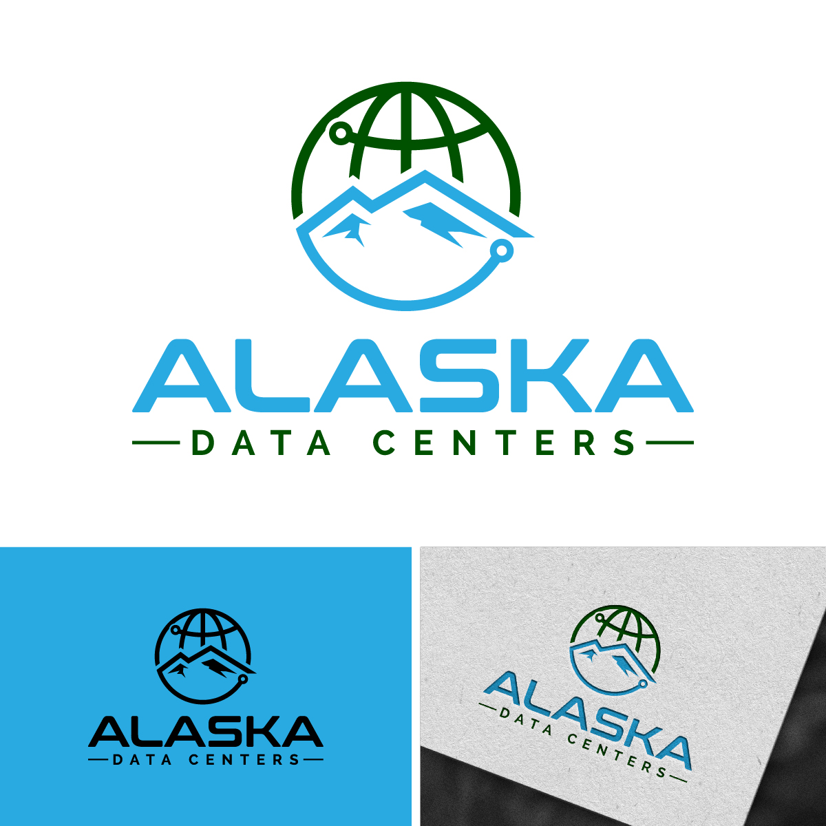 Diseño de Logo por DesignLima para Alaska Data Centers | Diseño #35077613